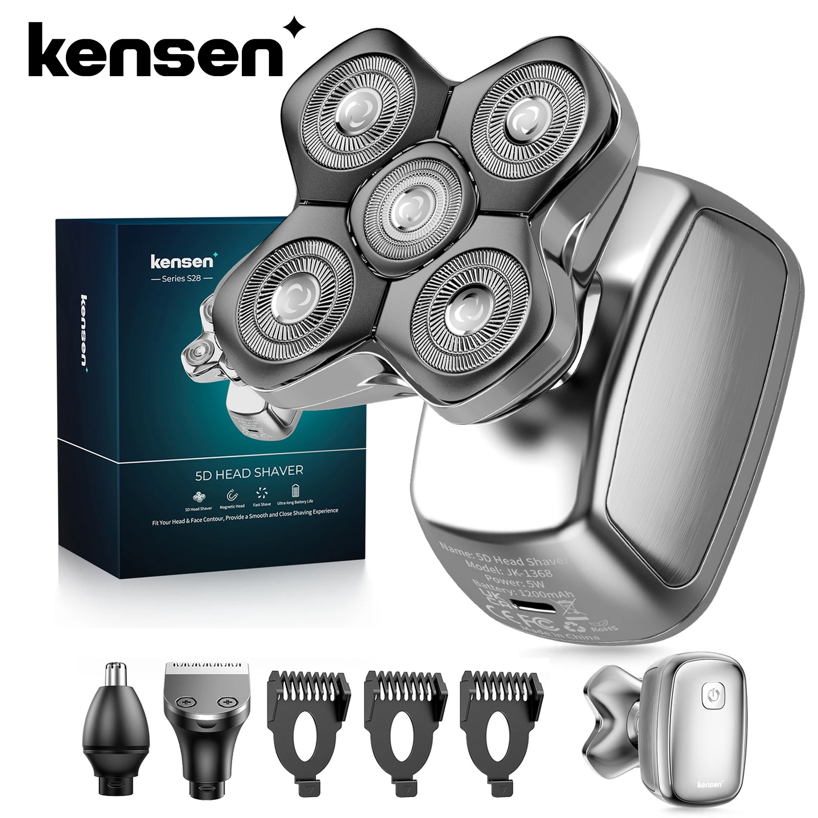 Men'S Grooming Hair And Body Wash - Kensen S28 Head Shaver for Men
