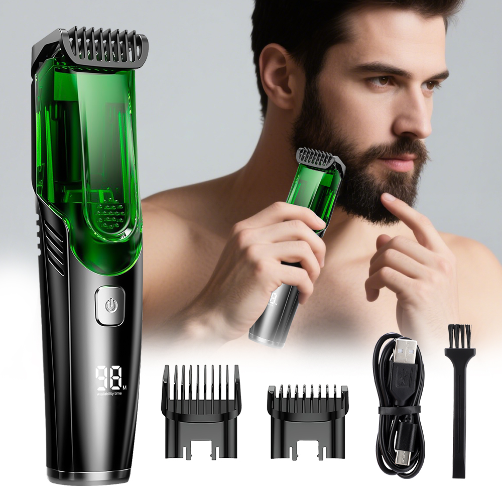 Cordless Men Beard Trimmer Ele - Men'S Grooming Hair And Body Wash review and price