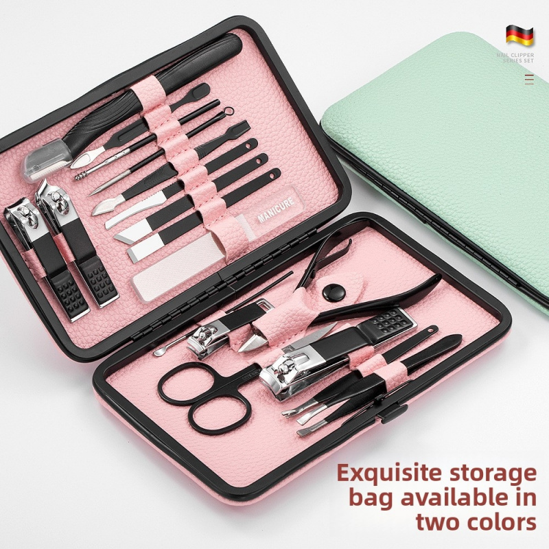 18pcs Manicure Pedicure Set, P - Nail Care Kit Mens review and price