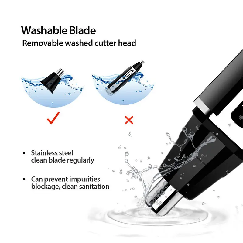 Kemei rechargeable electric al - Men'S Grooming Ear Hair review and price