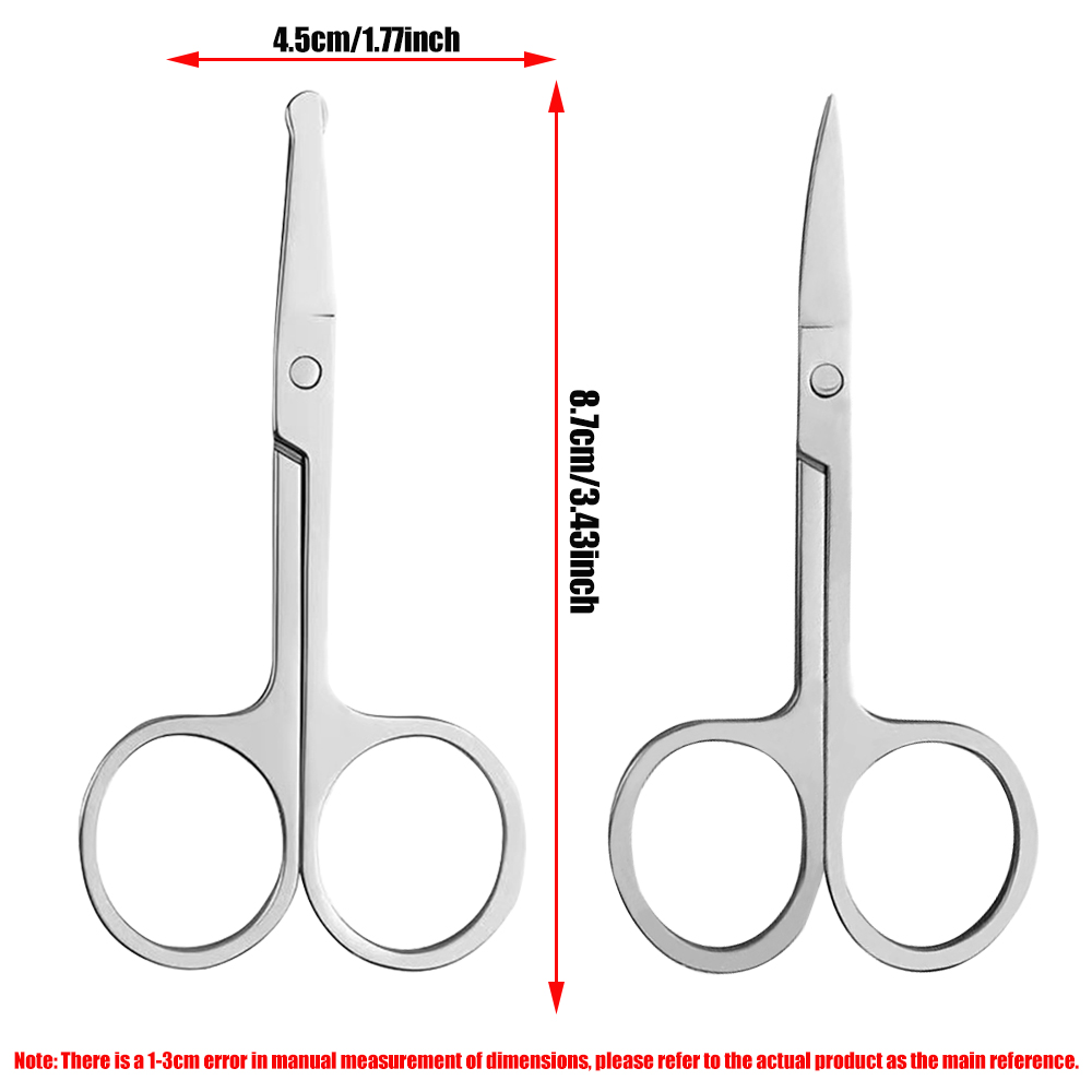 2/3PCS Eyebrow Scissors Stainl - Men'S Grooming Makeup review and price