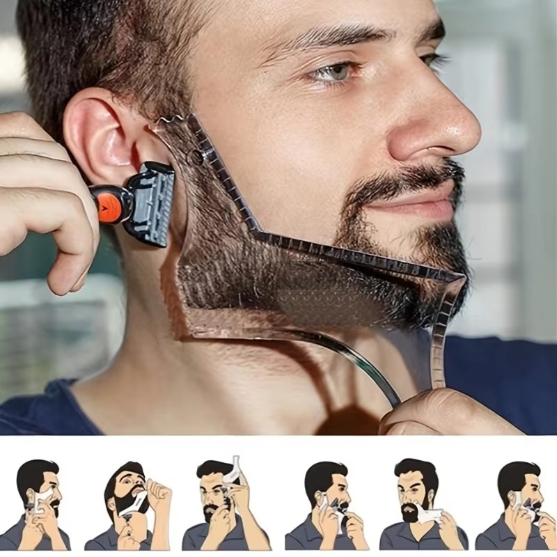 1PC/2Pc/3Pc Plastic Beard Comb - Men'S Grooming Makeup review and price