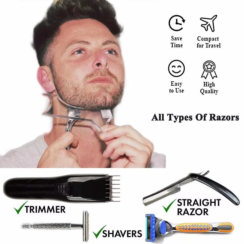1PC/2Pc/3Pc Plastic Beard Comb - Men'S Grooming Makeup review and price