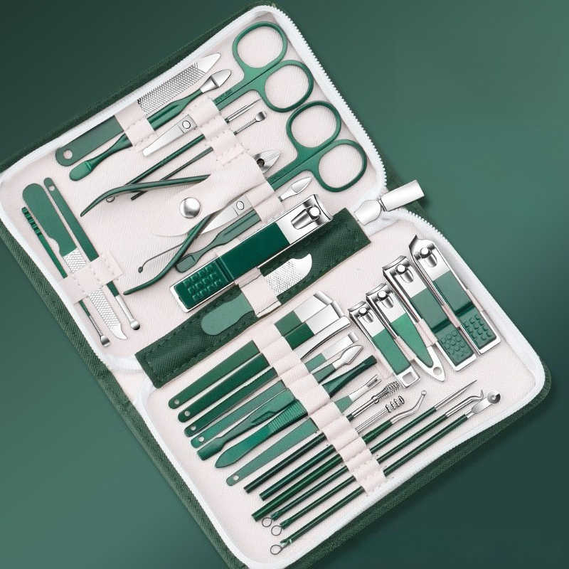 Manicure kit 30 Pcs Set Person - Nail Care Kit Mens review and price