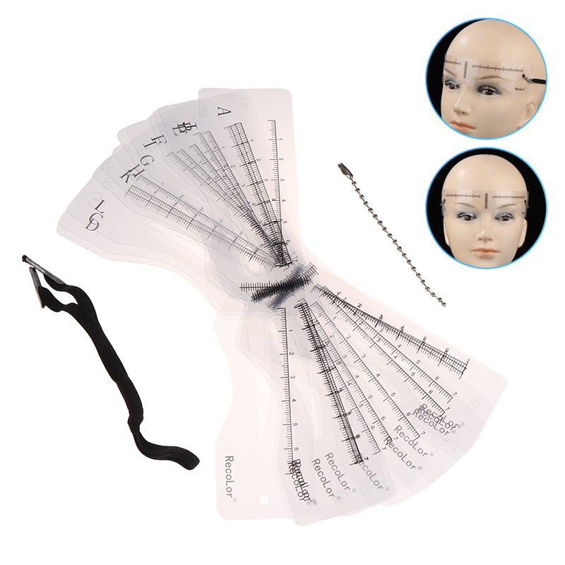 12Pcs Eyebrow Stencil Set Reus - Men'S Grooming Makeup review and price