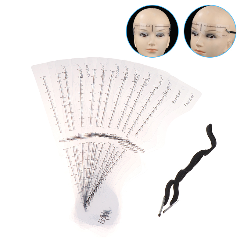 12Pcs Eyebrow Stencil Set Reus - Men'S Grooming Makeup review and price
