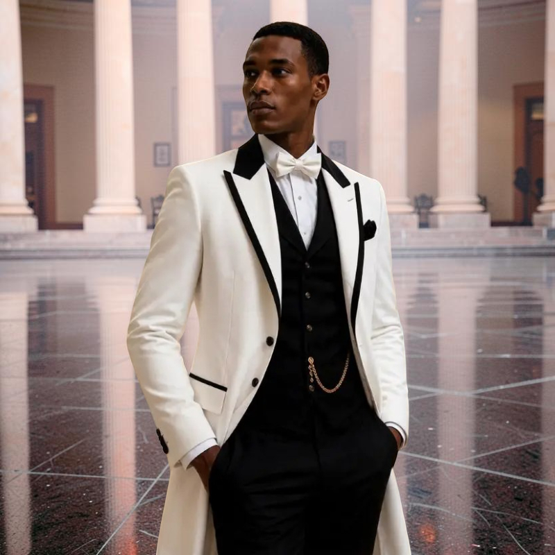 3 Pcs Wedding Suits for Men Sl - X Men Grooming review and price