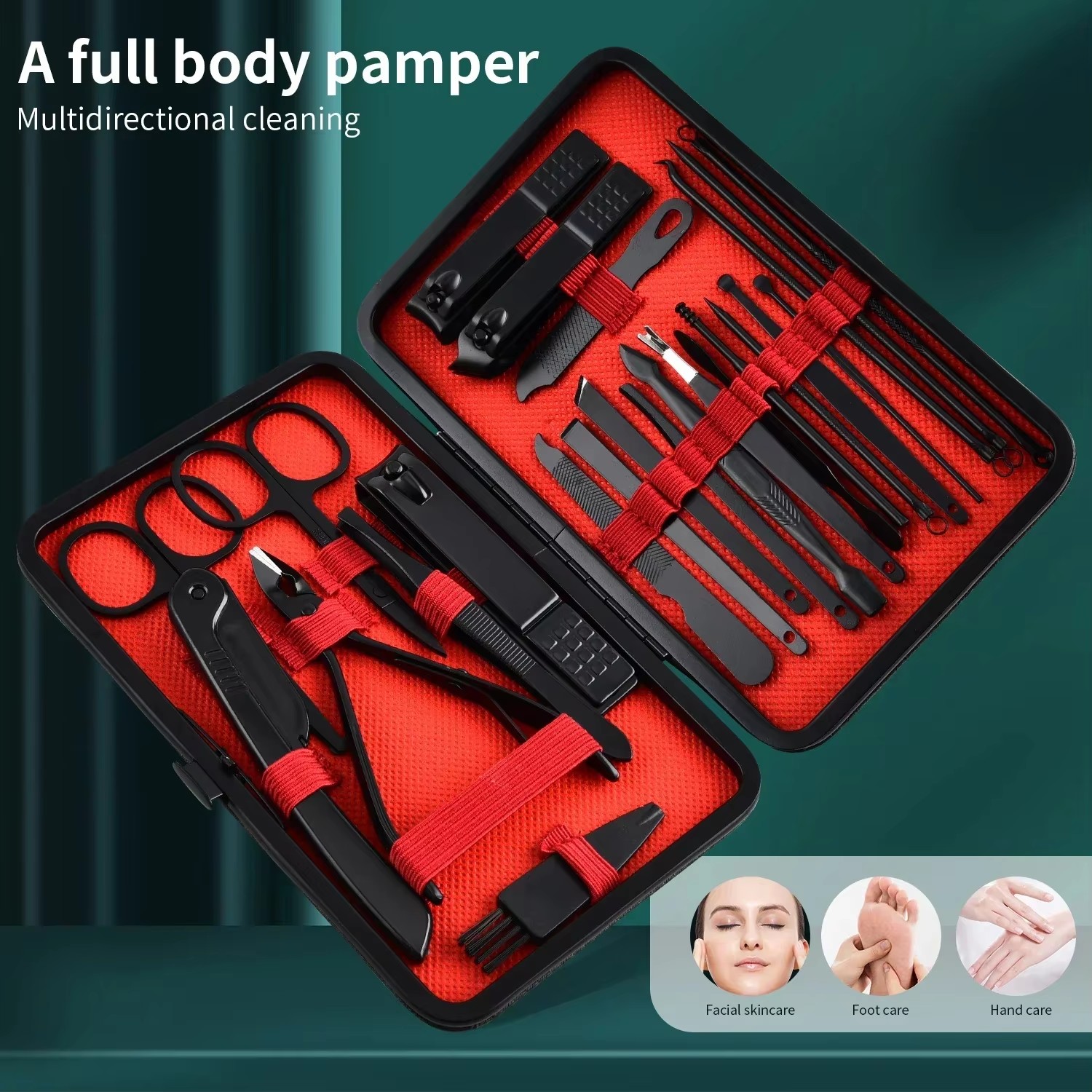 7-24pcs Professional Nail Clip - Nail Care Kit Mens review and price