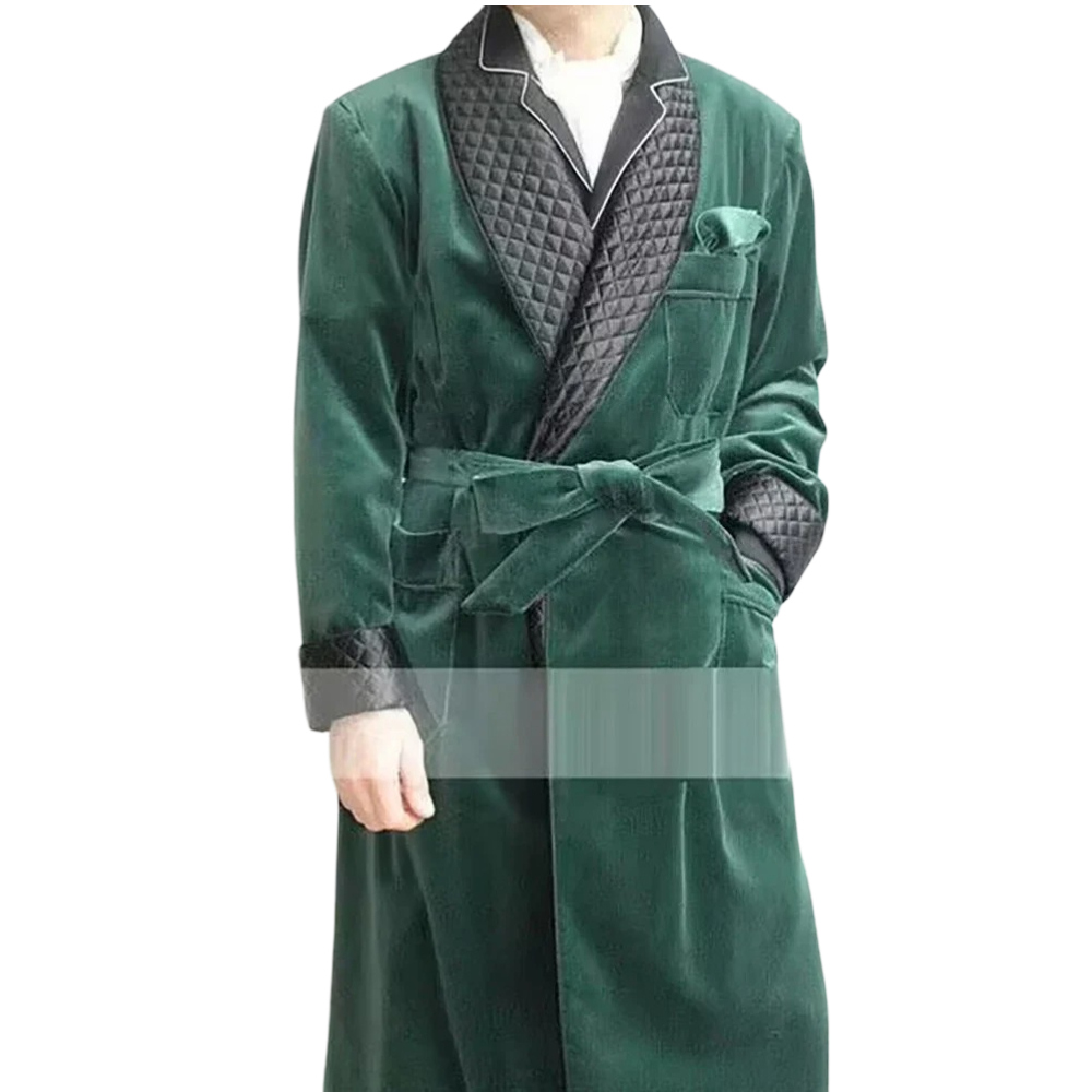 Velvet Smoking Long Men Jacket - X Men Grooming review and price