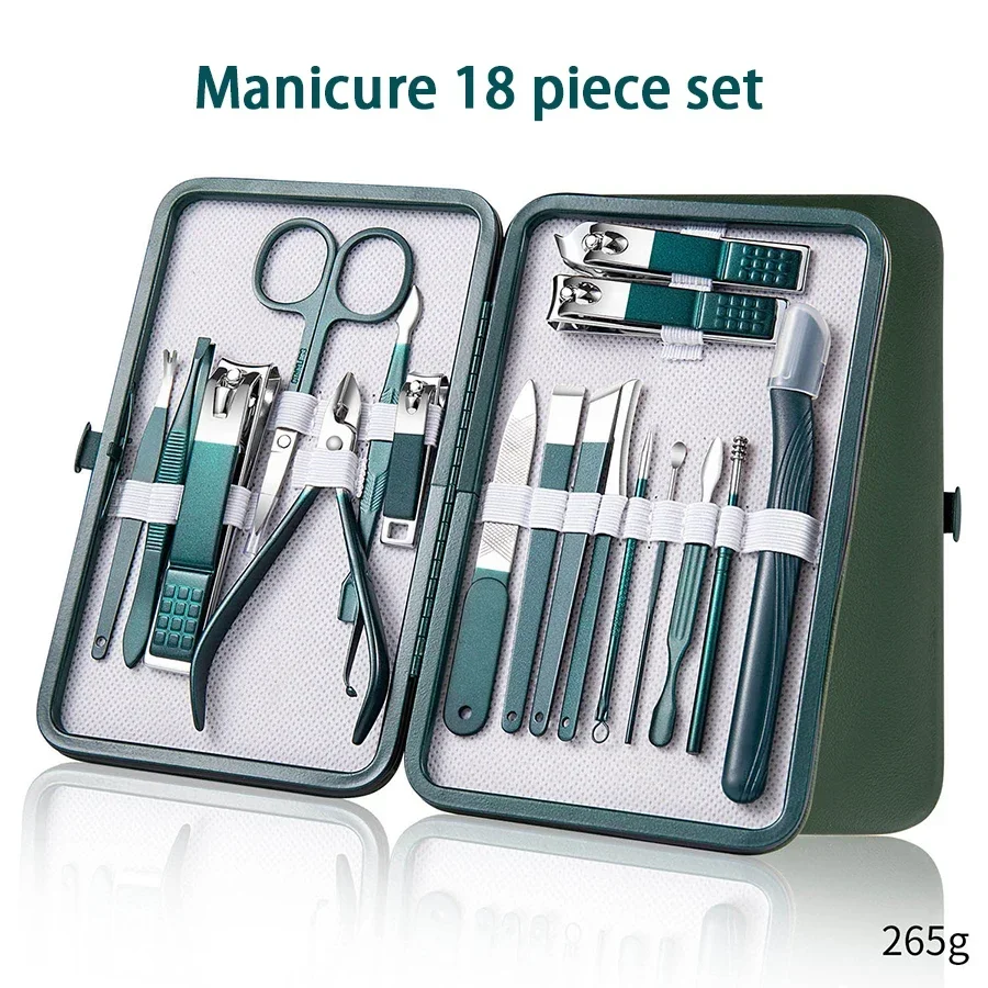 Manicure Set Nail Clippers Kit - Nail Care Kit Mens review and price