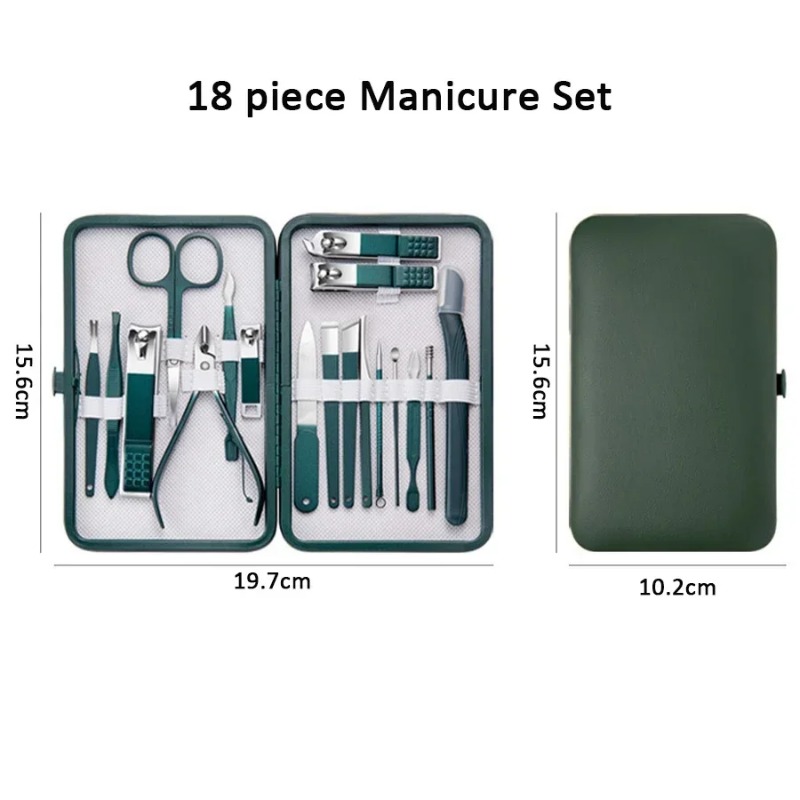 Manicure Set Nail Clippers Kit - Nail Care Kit Mens review and price