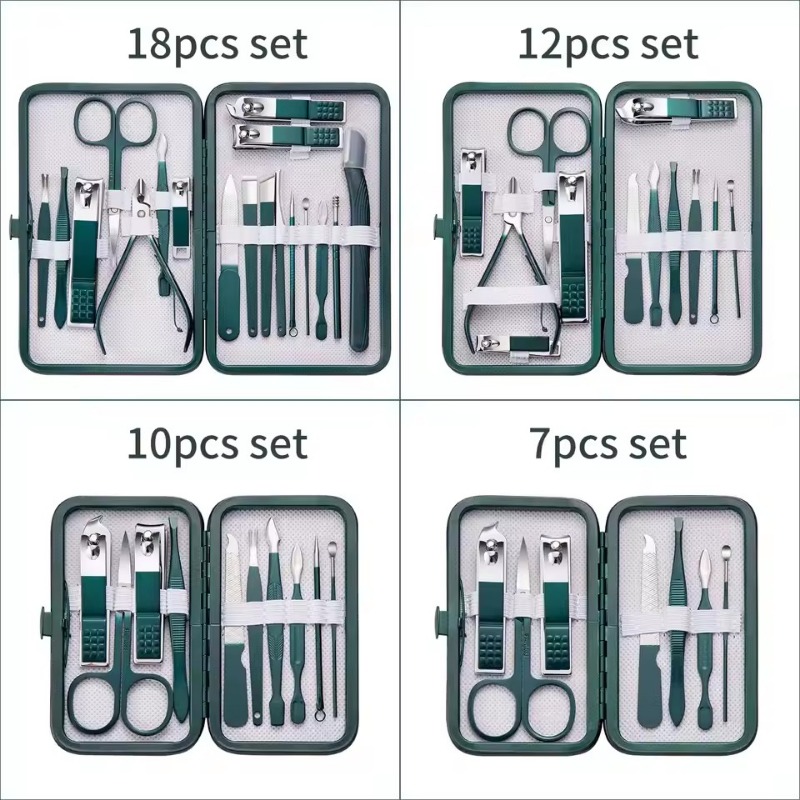 Manicure Set Nail Clippers Kit - Nail Care Kit Mens review and price
