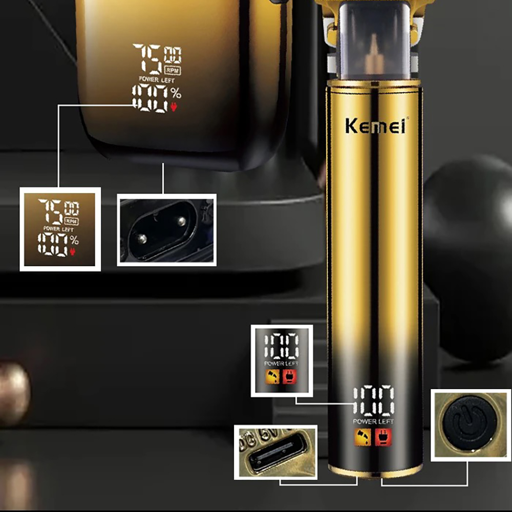 Kemei Hair Trimmer Electric Ra - Men'S Grooming Gift Set review and price