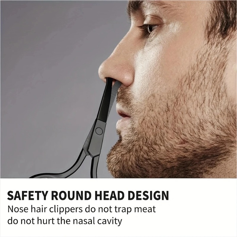 Professional Nose Hair Scissor - Men'S Grooming Makeup review and price