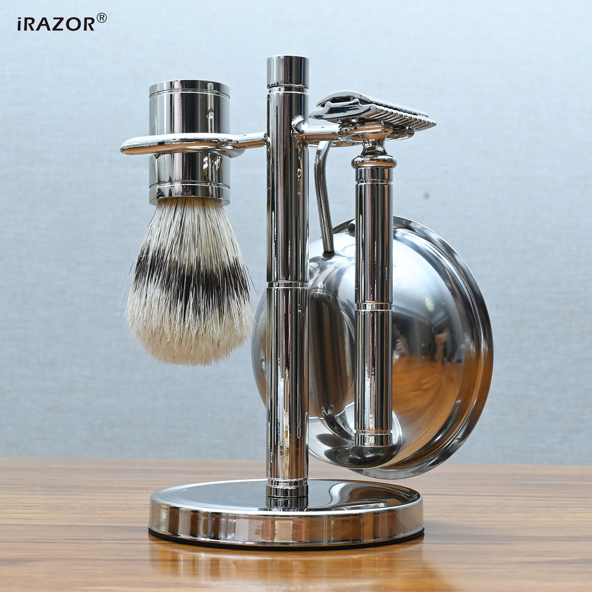 iRAZOR Classic Vintage Double  - Mens Vintage Grooming Kit review and price