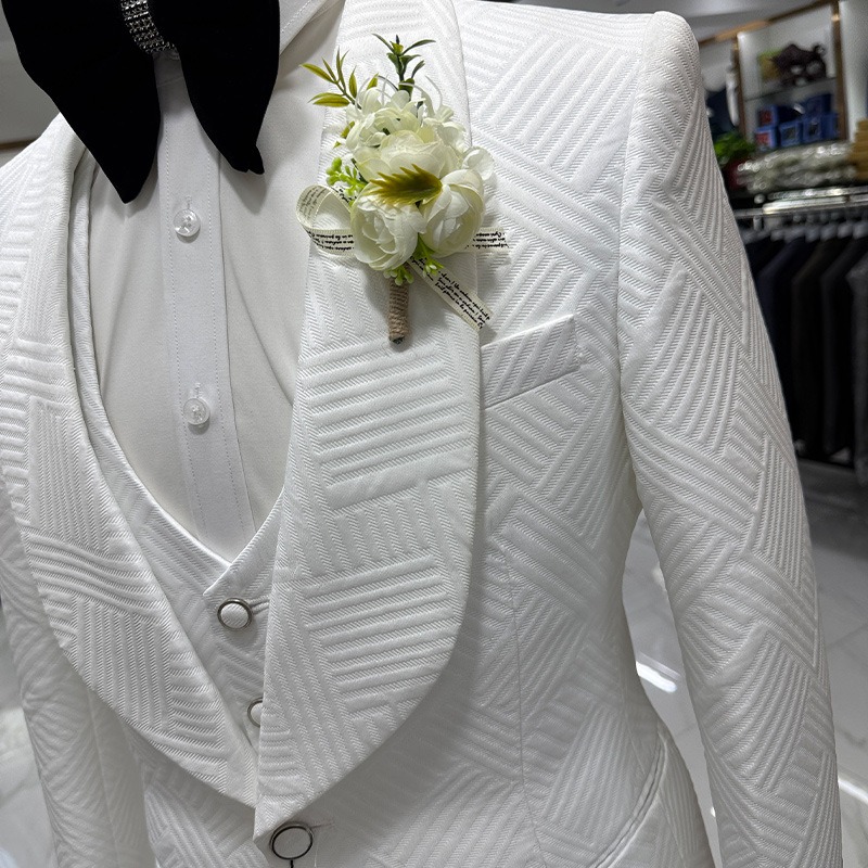 Full Men Suit Set Wedding Groo - Men'S Grooming Brands review and price